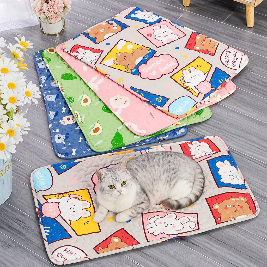 Pet Bed Mat for Dogs and Cats, Polyester EPE Foam
