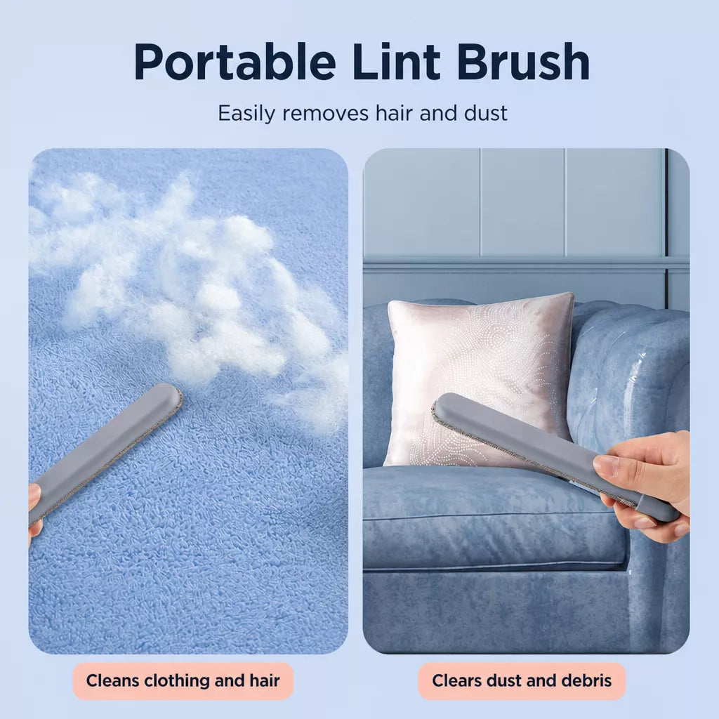 Pet Hair Removal Brush for Carpets, Sofas & Bedding