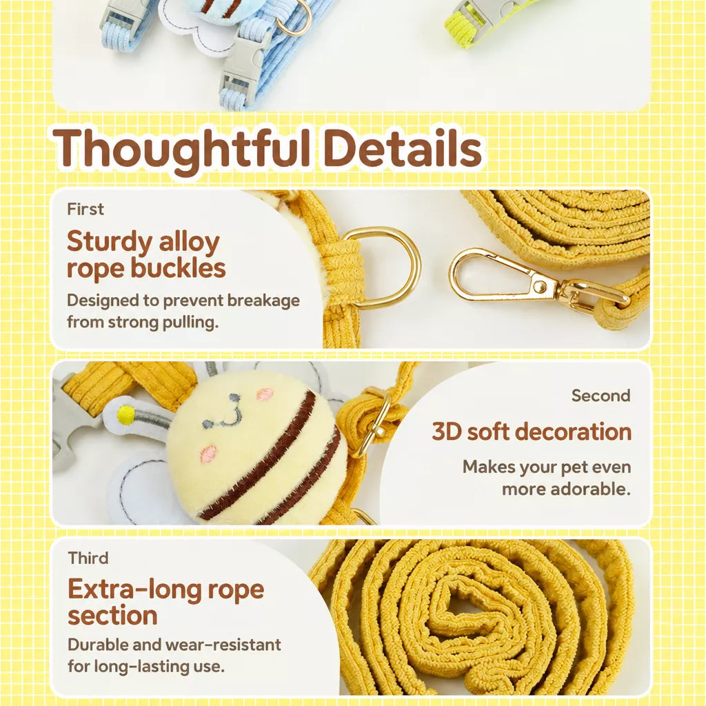 Kitten Harness and Leash for Small Pets