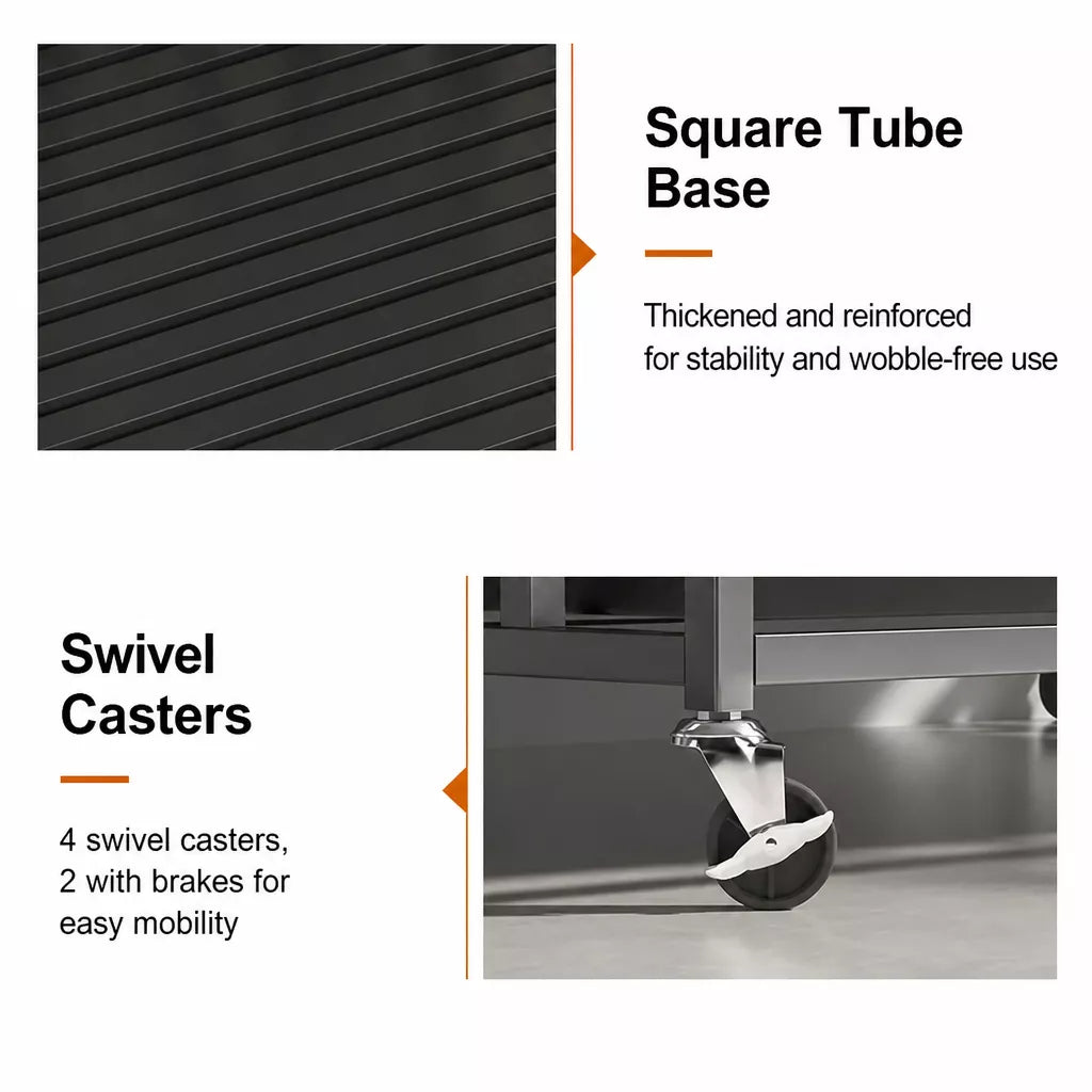 Indoor Metal Dog Crate with Waste Tray for Small to Large Dogs
