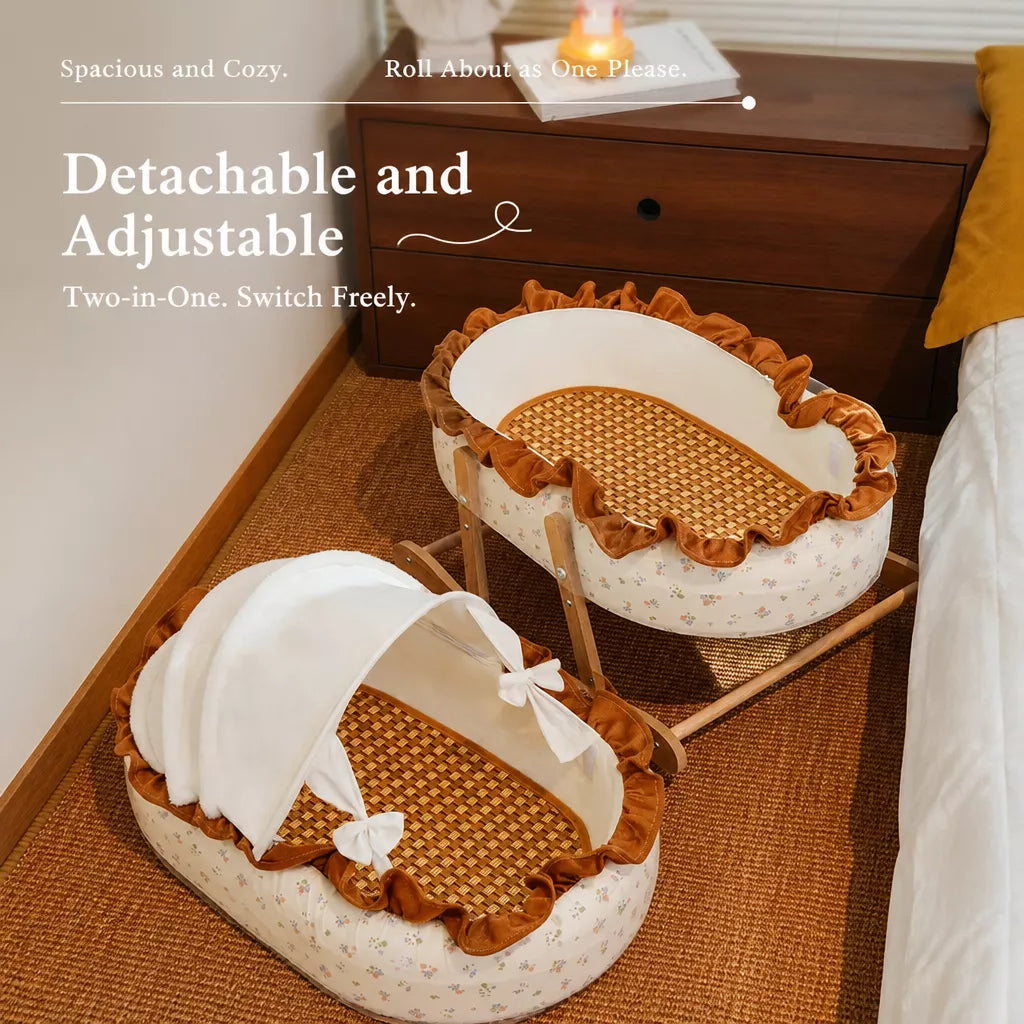 French-Style Rocking Cat Bed