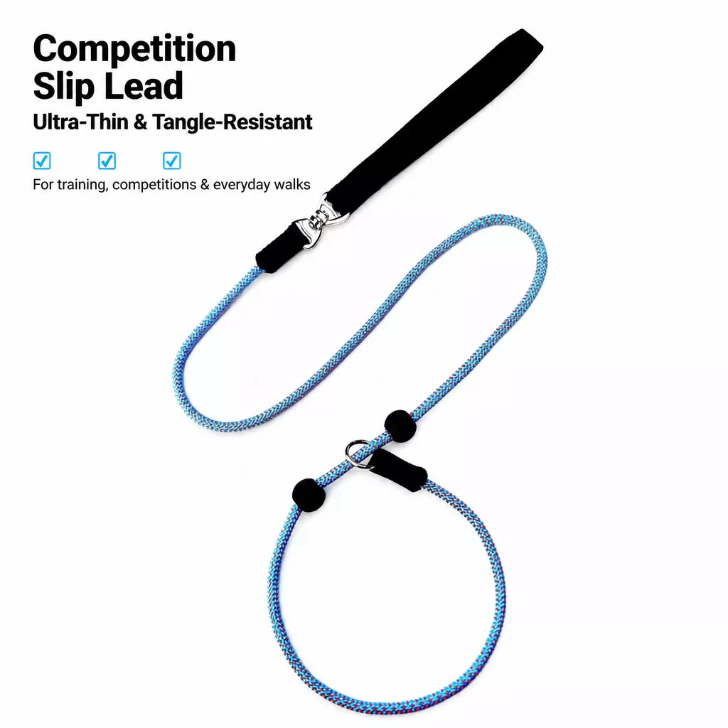 Nylon Rope-Style Dog Training Leash for Small and Medium Dogs