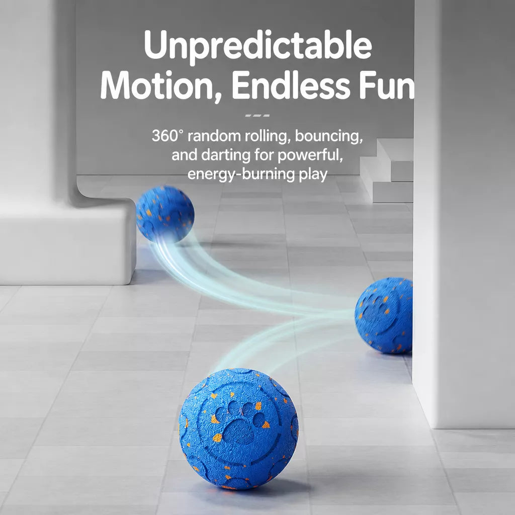 Electric Dog Toy Ball – Bouncing, Rotating & Remote-Controlled Versions