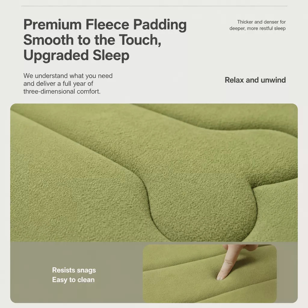 All-Season Washable Dog Bed with Removable Cover