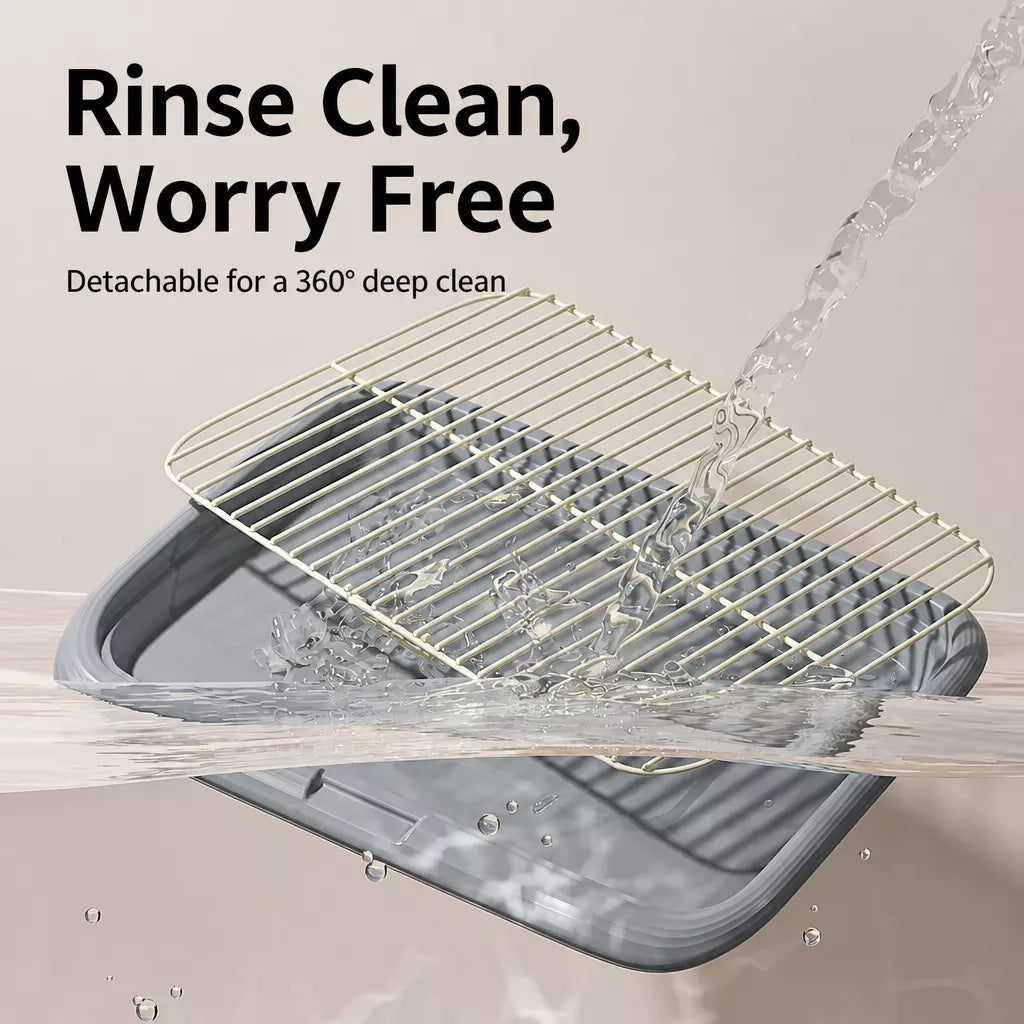 Portable Dog Potty Tray for Small to Large Dogs