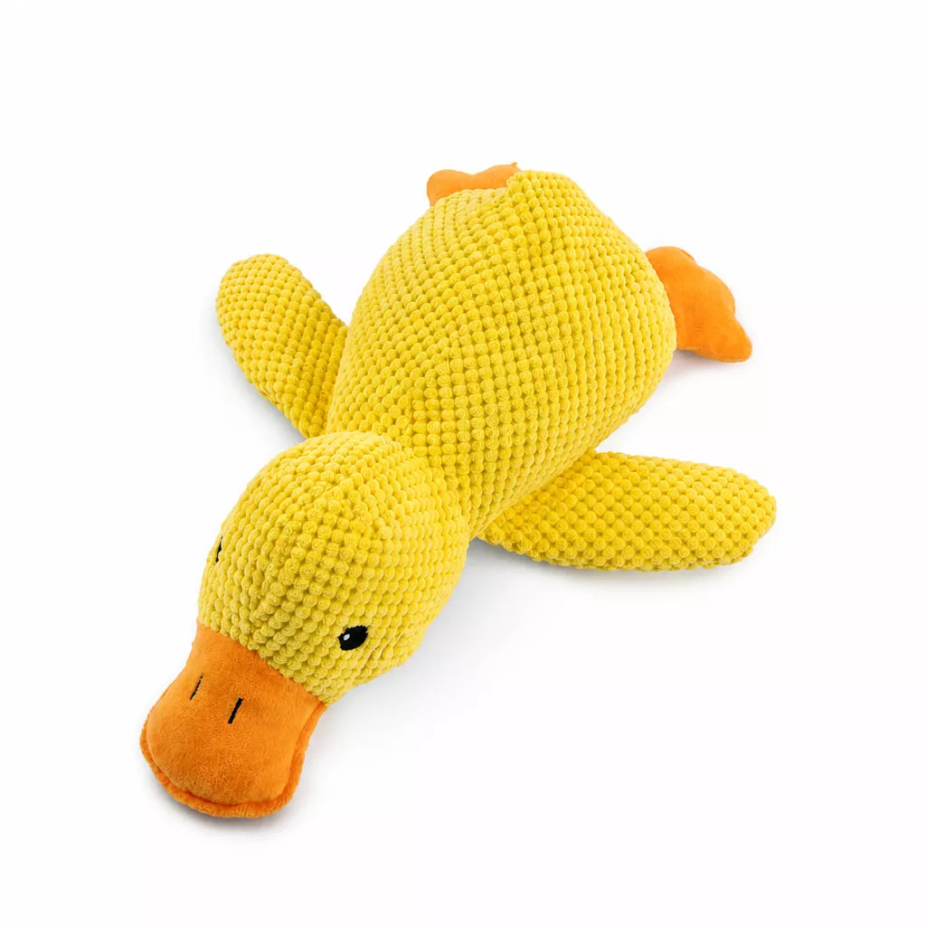 Plush Squeaky Duck Toy for Dogs and Cats