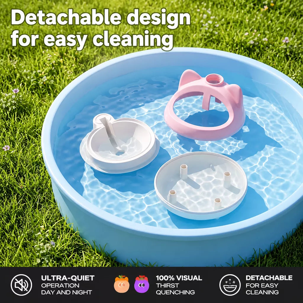 Automatic Pet Water Refill Dispenser for Cats and Dogs