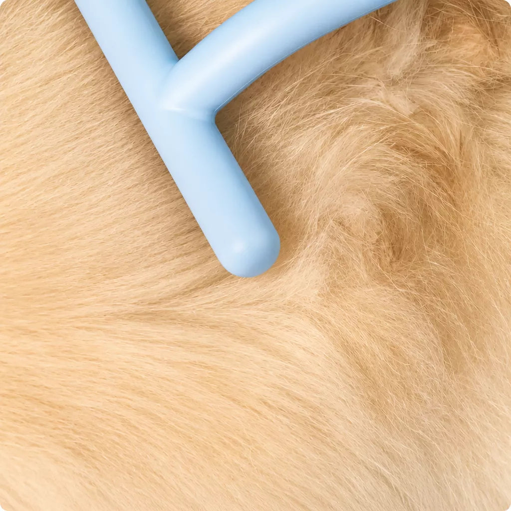 Pet Grooming Rake Comb for Cats and Dogs with Long and Short Teeth