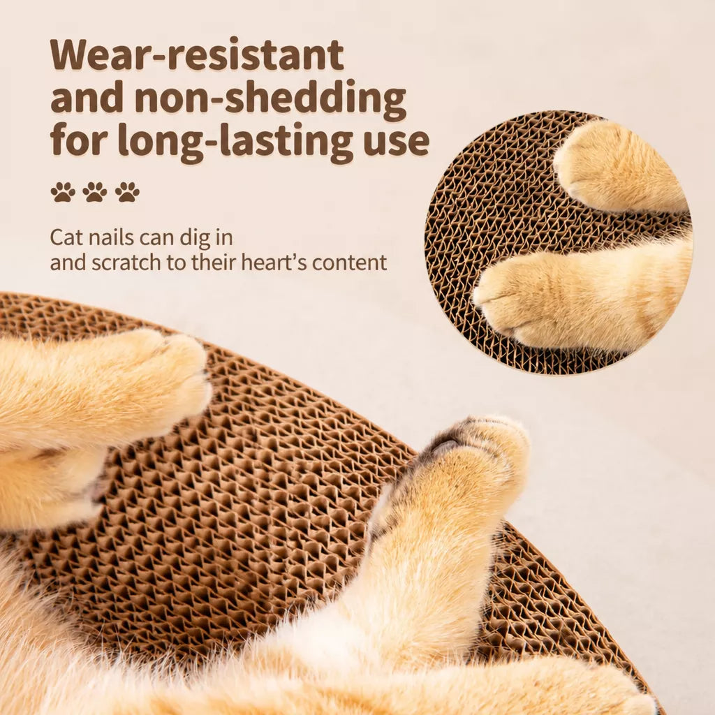 Corrugated Cardboard Cat Scratcher Lounge