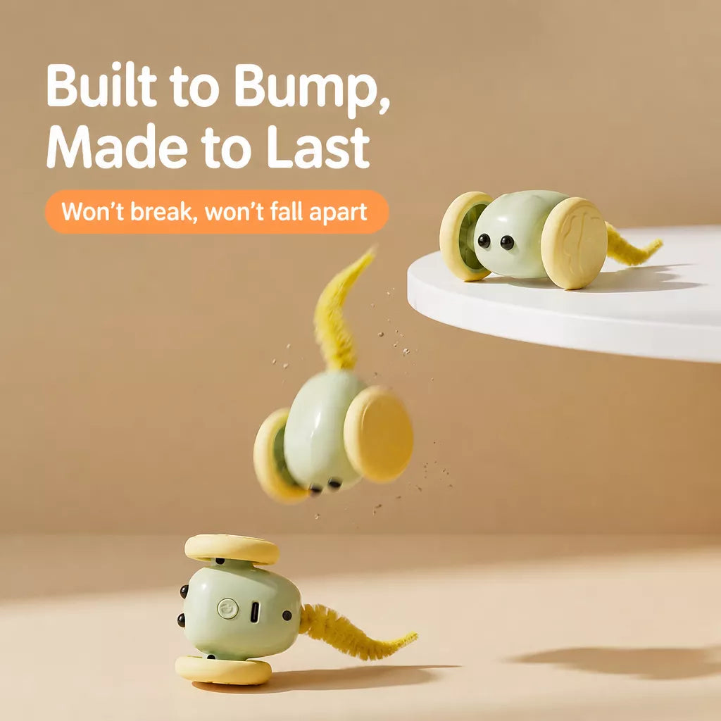 Rechargeable Interactive Cat Toy – Mouse & Car Designs