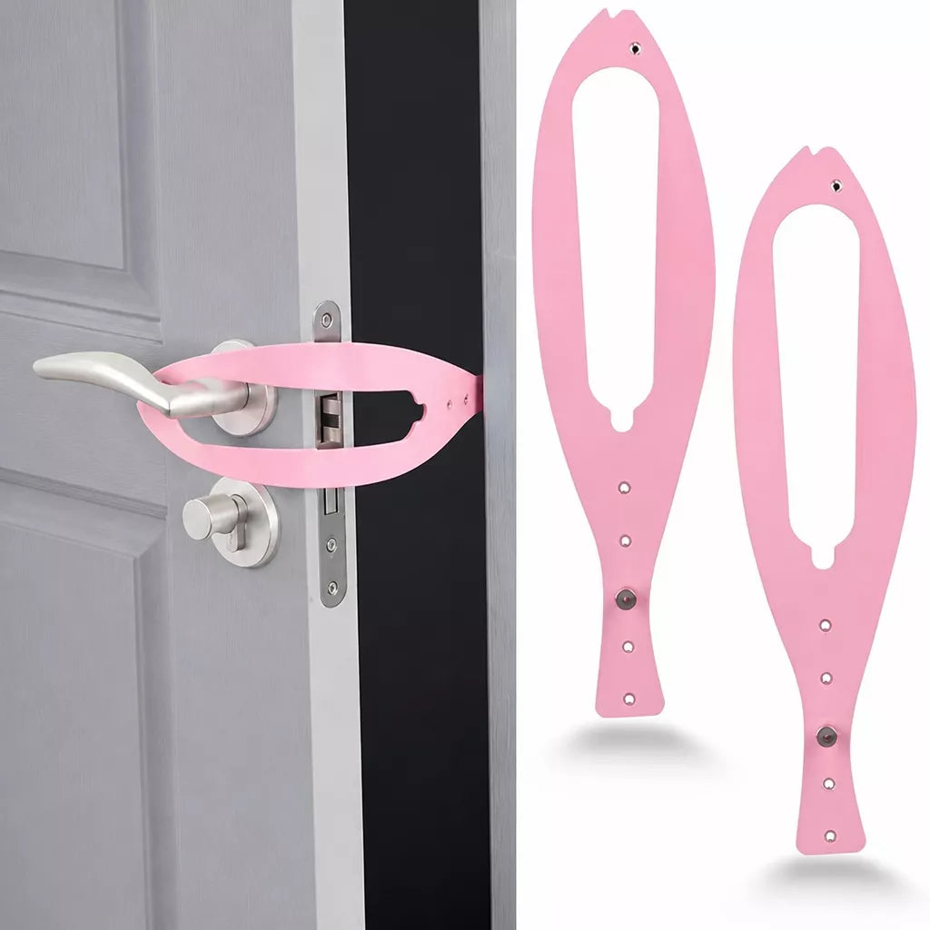 No-Drill Pet Door Holder for Cats and Dogs