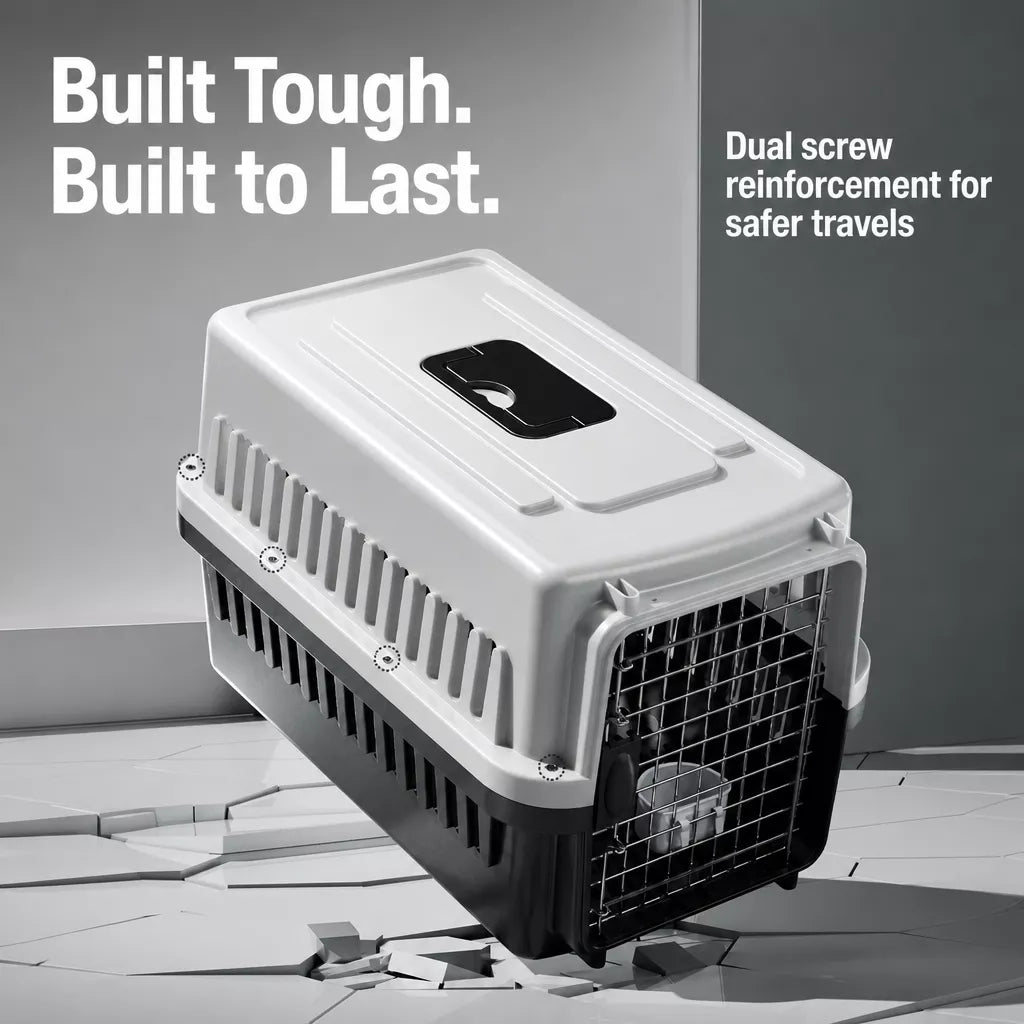 Portable Pet Carrier Crate for Dogs and Cats
