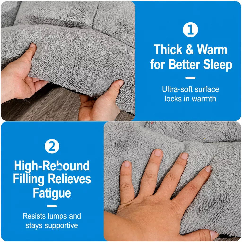 Pet Bed for Dogs and Cats, Multiple Sizes for Small to Large Pets
