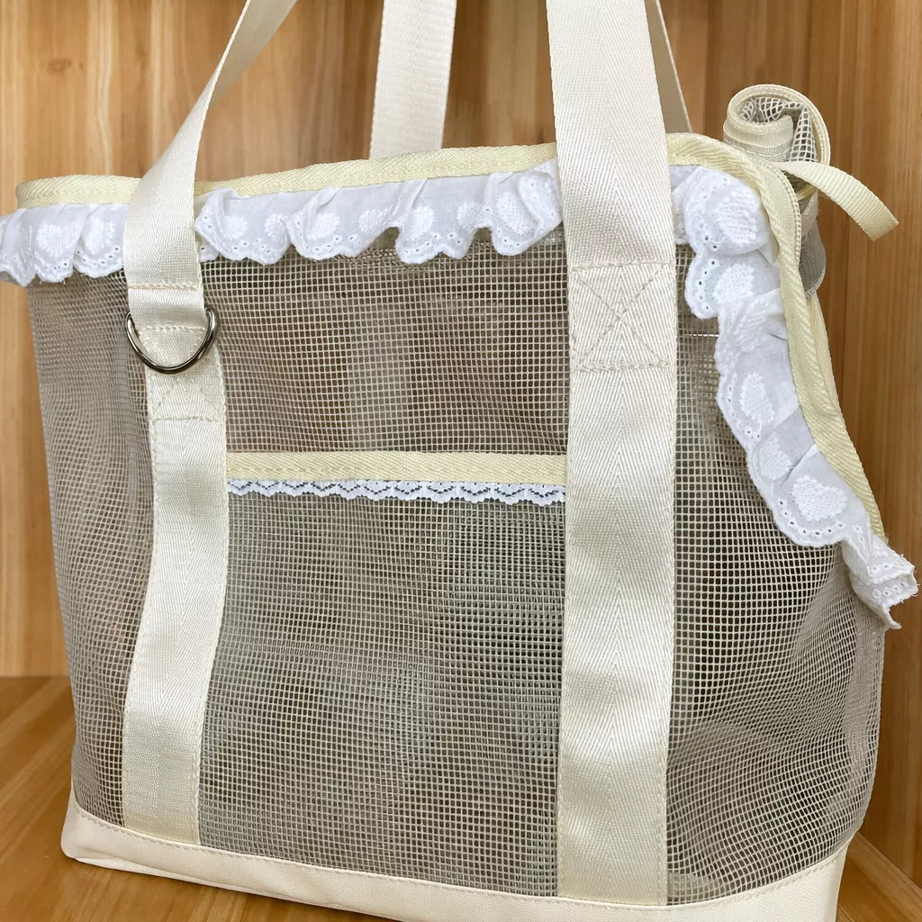Mesh Crossbody Pet Carrier