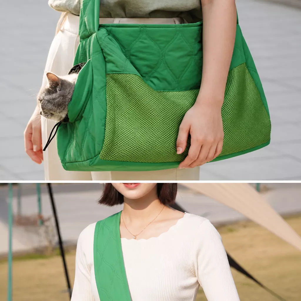 Double-Sided Mesh Pet Carrier Bag