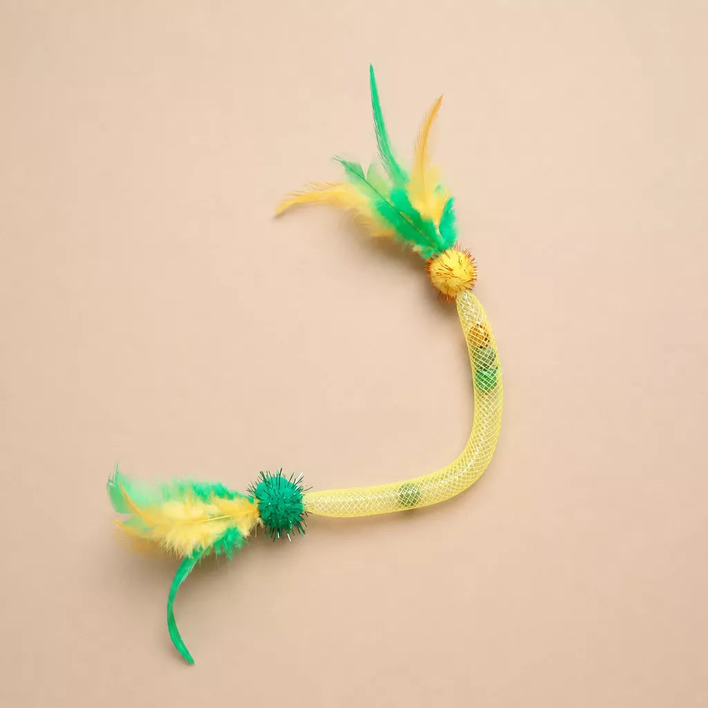 Catnip Feather Rope Toy for Cats