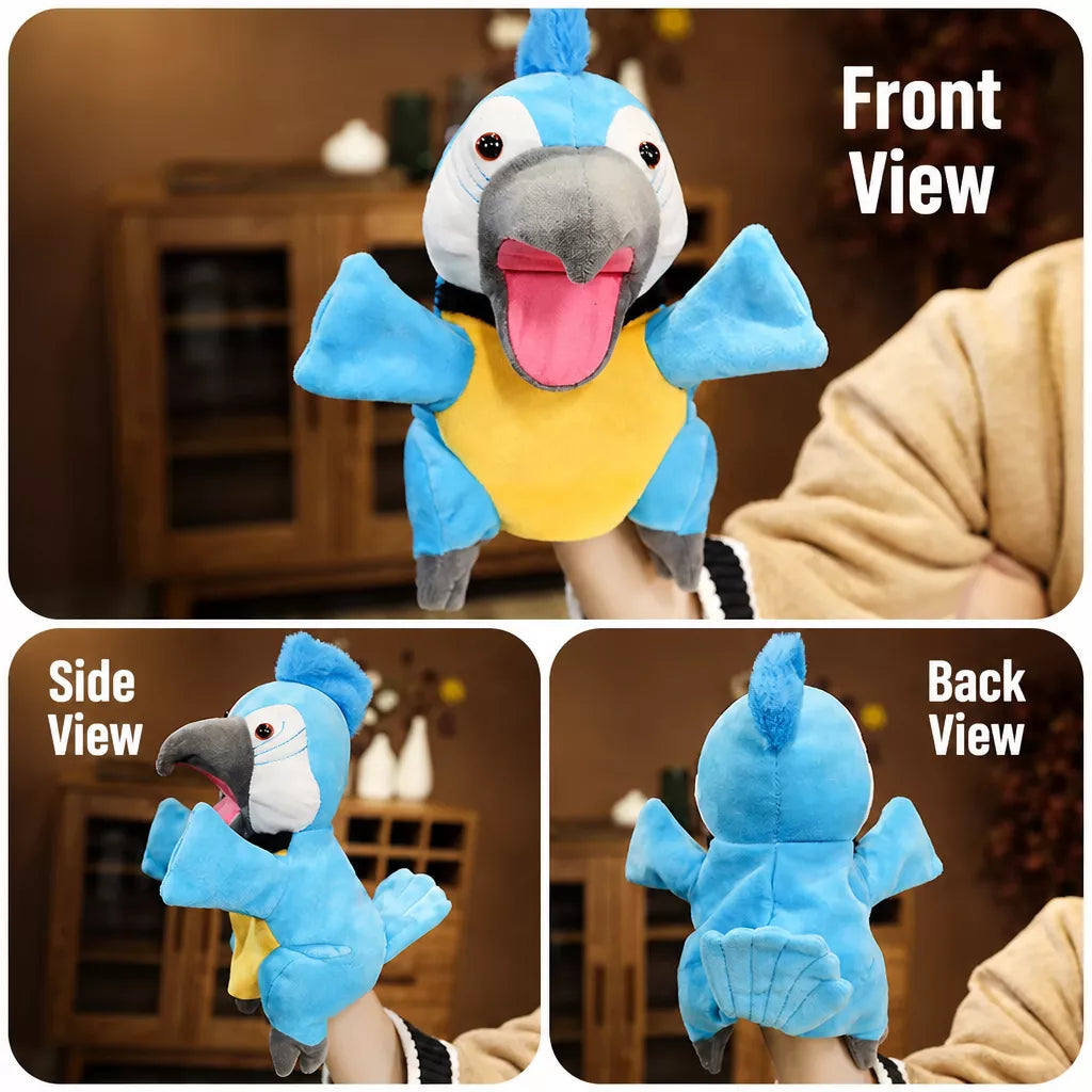 Plush Animal Hand Puppets for Pretend Play