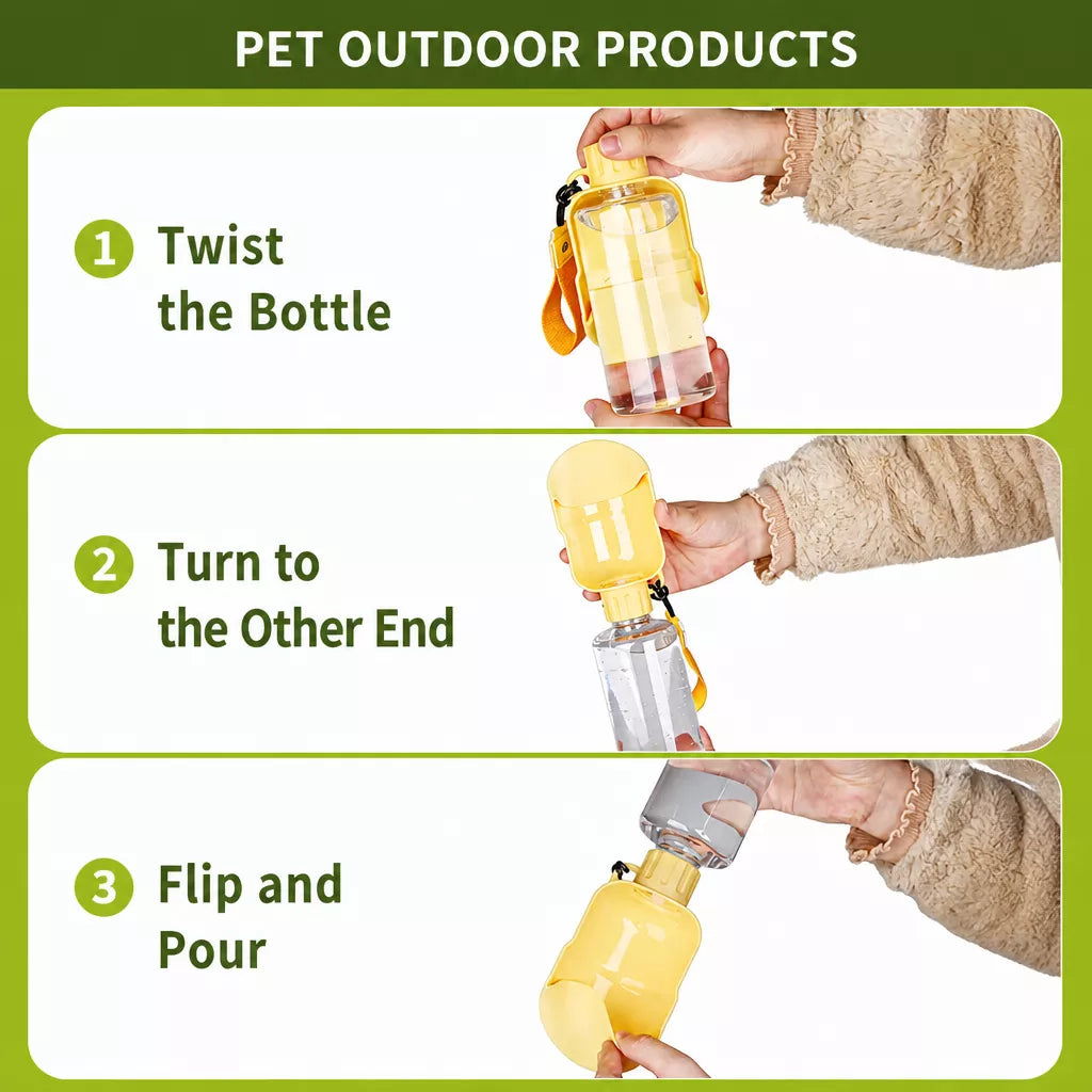 Portable Dog Water Bottle
