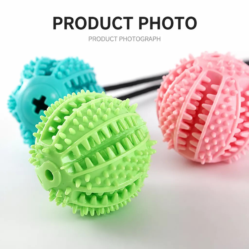 Suction Cup Treat-Dispensing Dog Toy