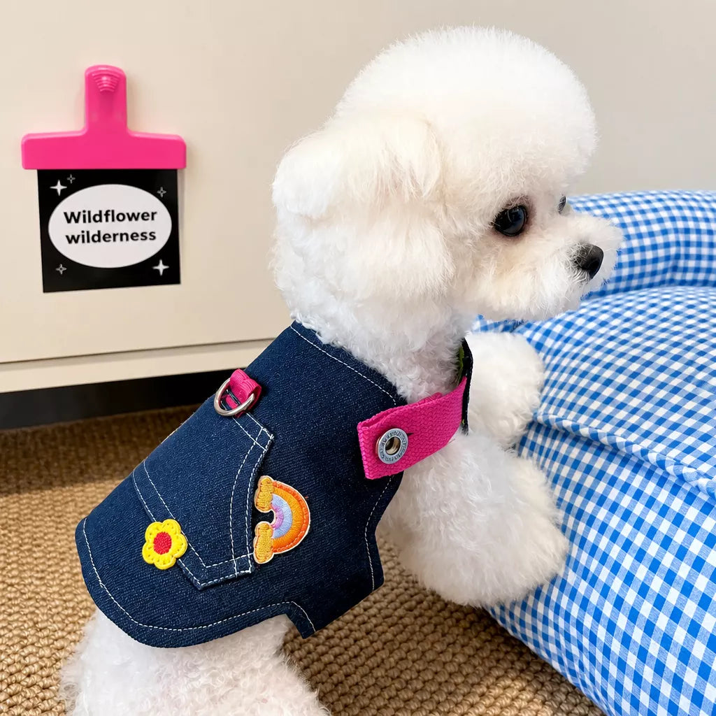 Nylon Pet Harness with Optional Leash