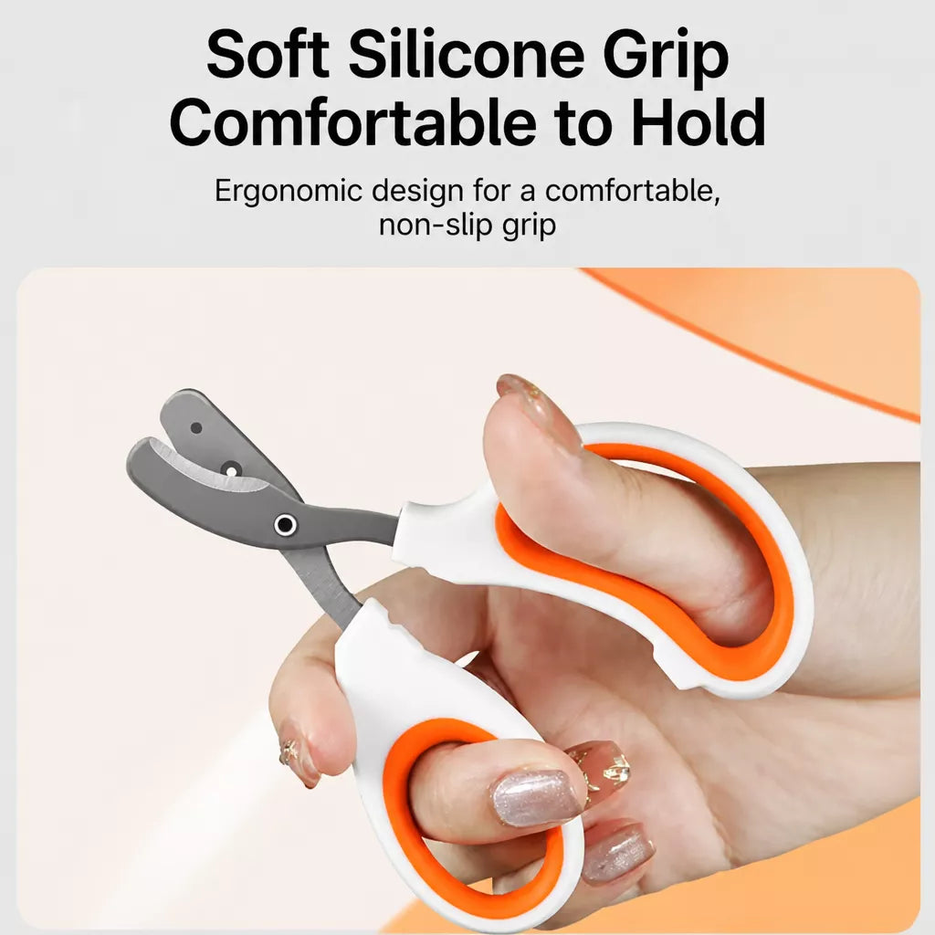 Cat Nail Clippers with Dual-Size Cutting Holes