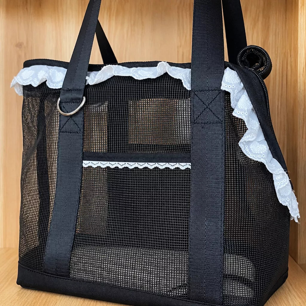 Mesh Crossbody Pet Carrier