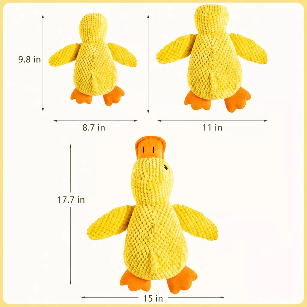 Plush Dog Toys with Squeakers and Crinkle Paper
