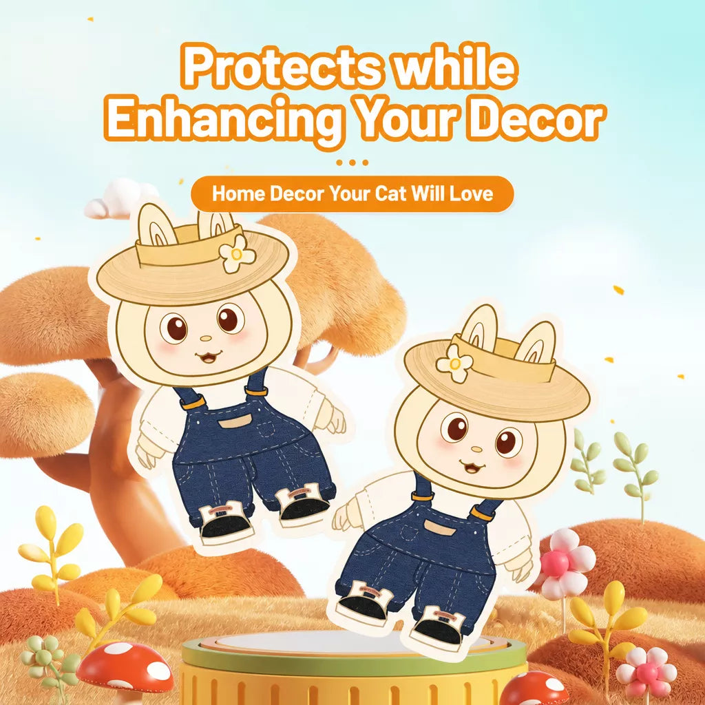 Self-Adhesive Wall Cat Scratcher Pad