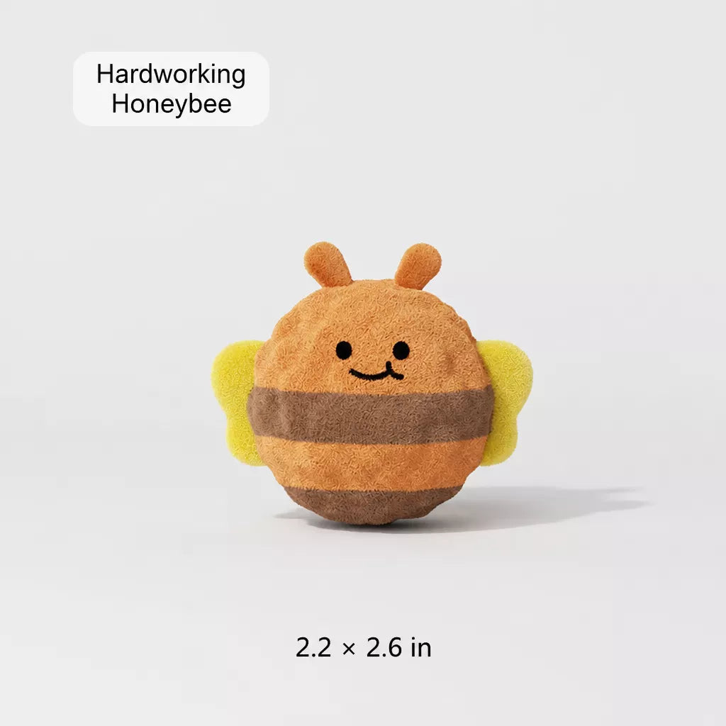Cartoon Spiky Squeaky Ball Toy for Dogs