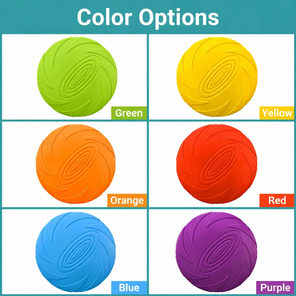 Floating Dog Flying Disc Toy for Training and Interactive Play