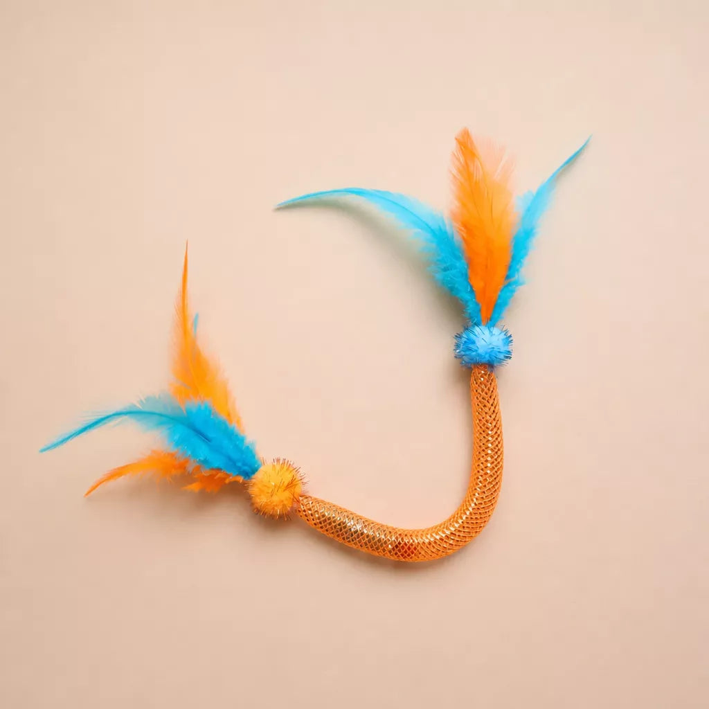 Catnip Feather Rope Toy for Cats