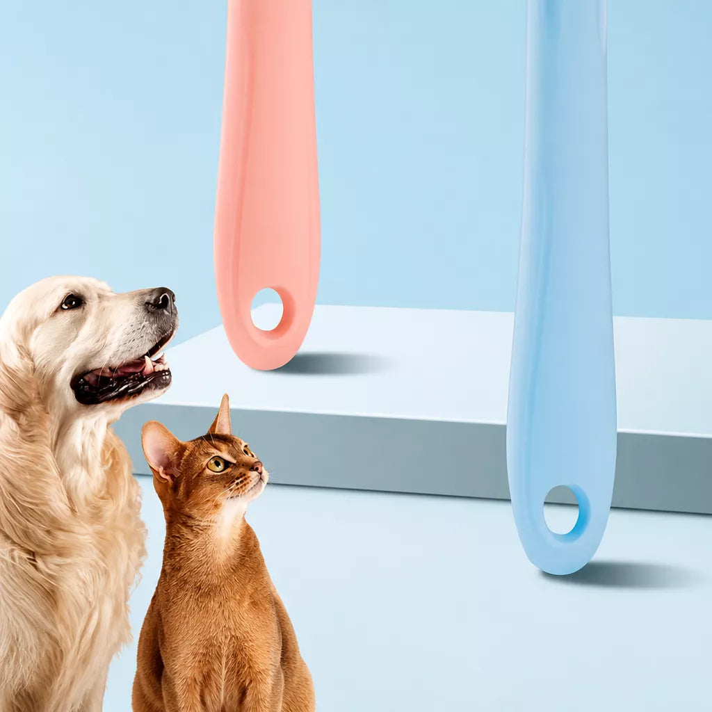 Pet Dematting and Deshedding Comb for Dogs and Cats