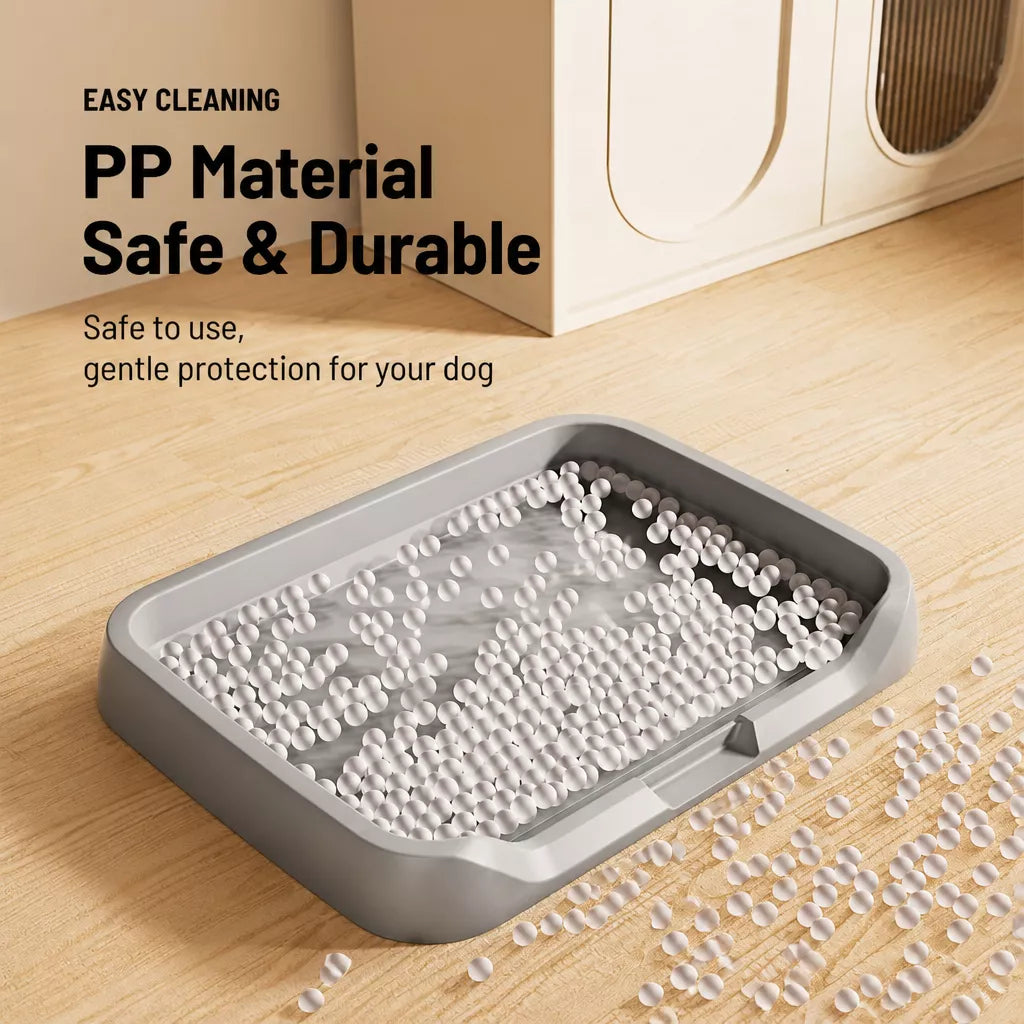 Dog Toilet Training Tray with Steel Frame