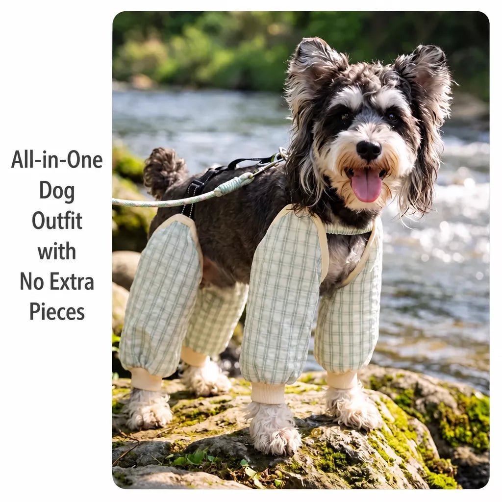 Lightweight Summer Dog Pants with Long-Leg Design
