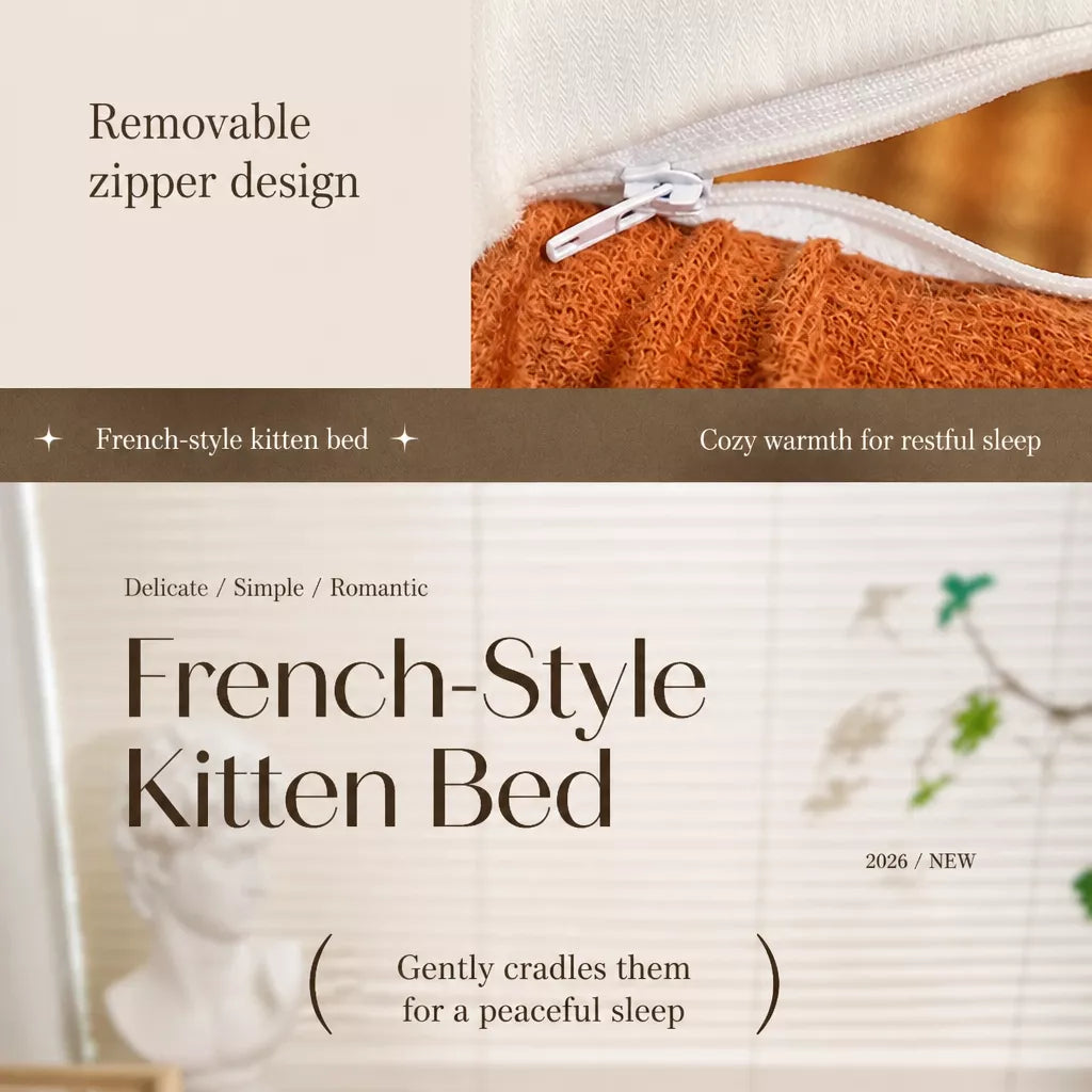 French-Style Rocking Cat Bed