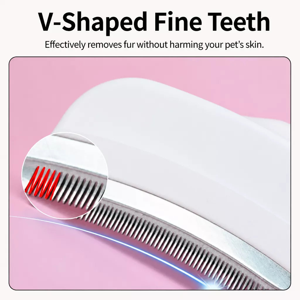 Cat & Dog Grooming Comb for Thinning and Loose Hair Removal