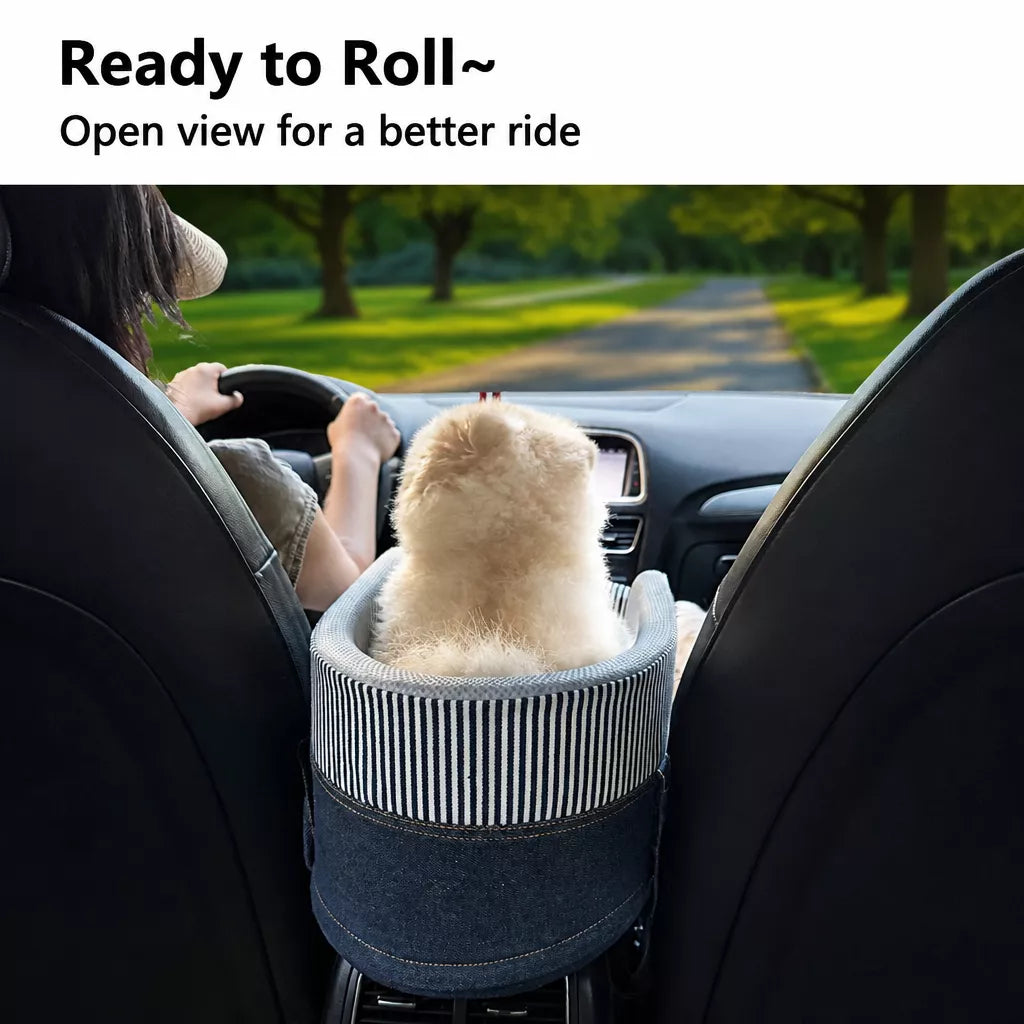 Small Pet Car Seat Bed for Dogs and Cats