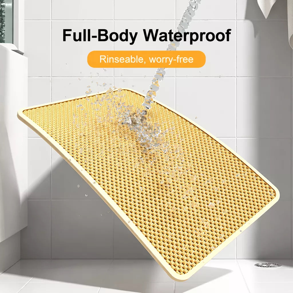 Cat Litter Mat for Catching Loose Litter Around the Box