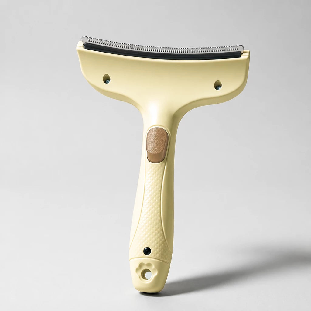 Blade-Free Undercoat Grooming Comb for Cats and Dogs