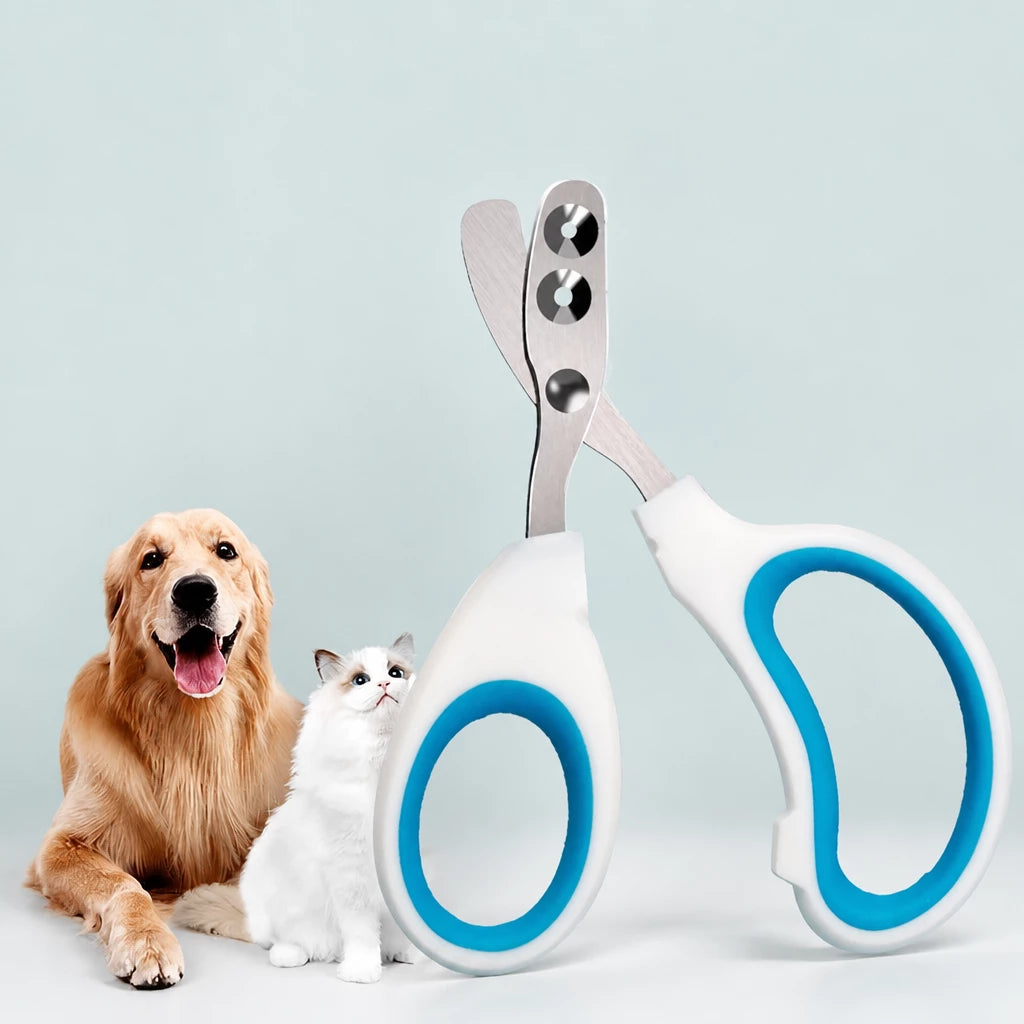 Cat Nail Clippers with Dual-Size Openings for At-Home Grooming