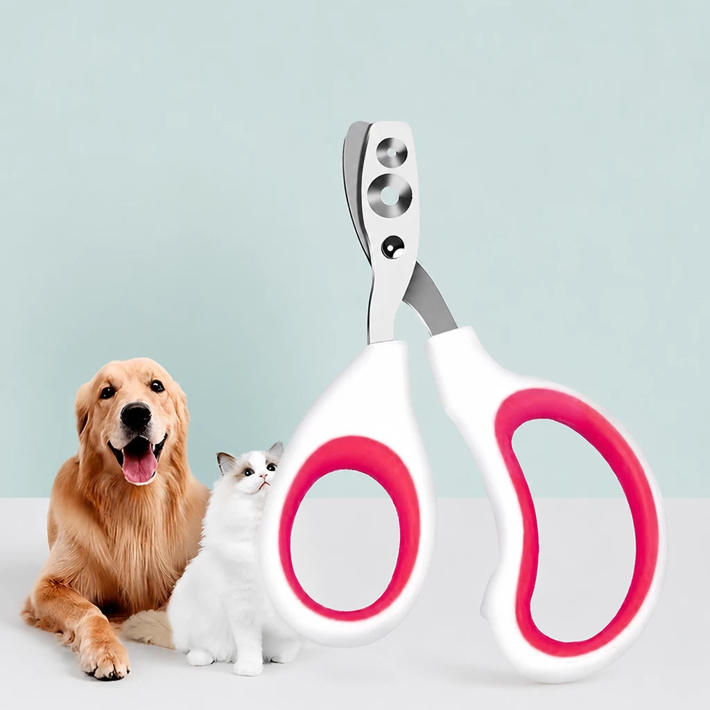 Cat Nail Clippers with Dual-Size Openings for At-Home Grooming