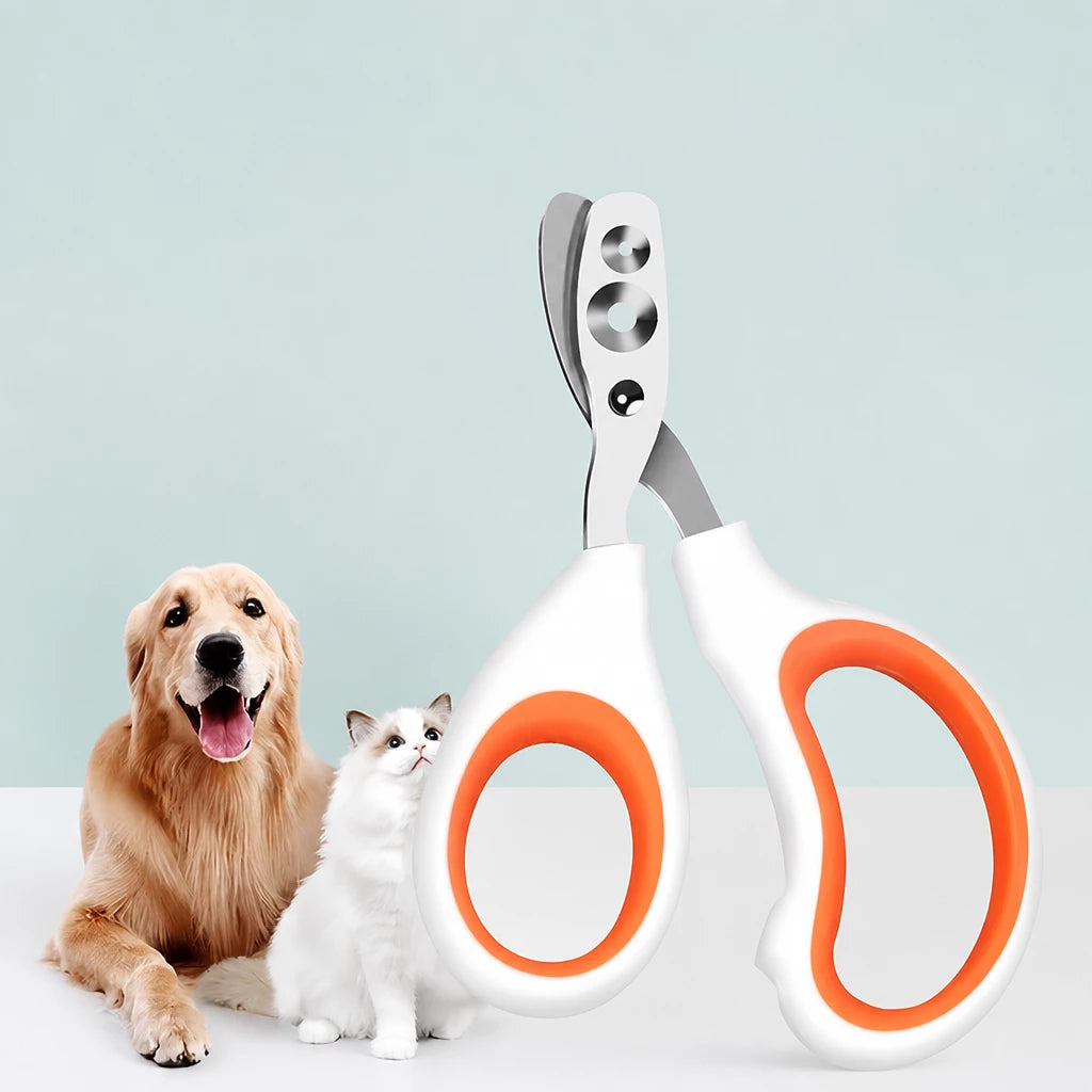 Cat Nail Clippers with Dual-Size Openings for At-Home Grooming