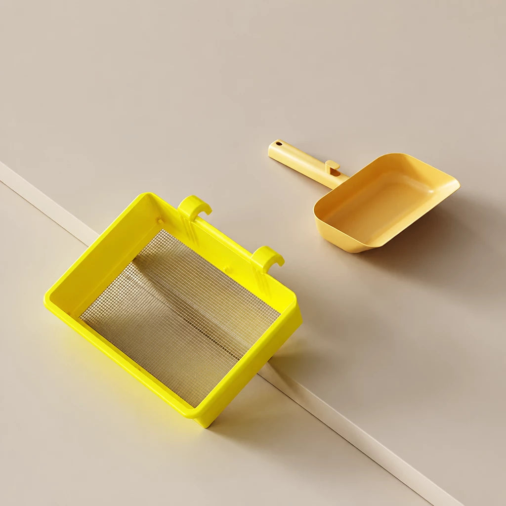 Cat Litter Sifter and Scoop for Litter Box Cleaning