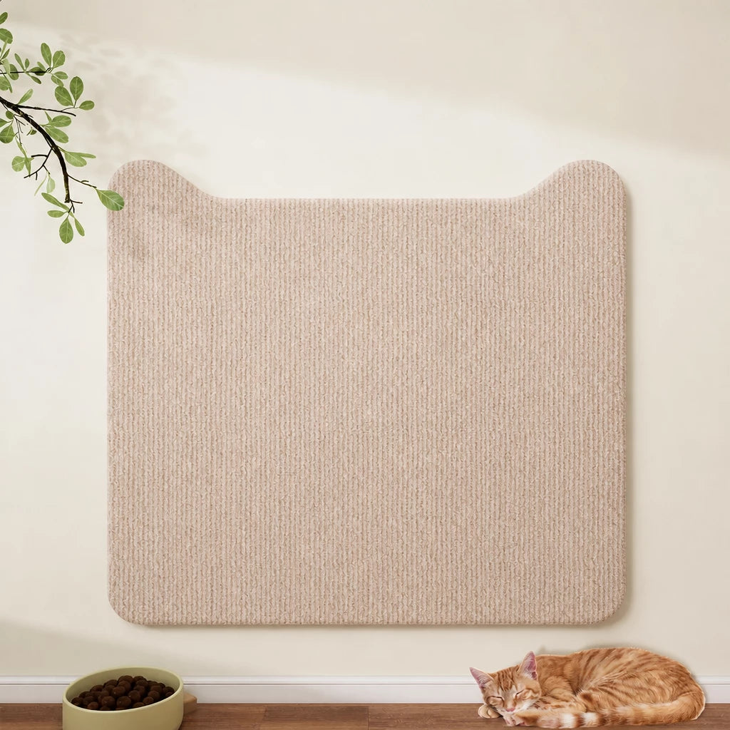Self-Adhesive Cat Scratching Mat for Doors