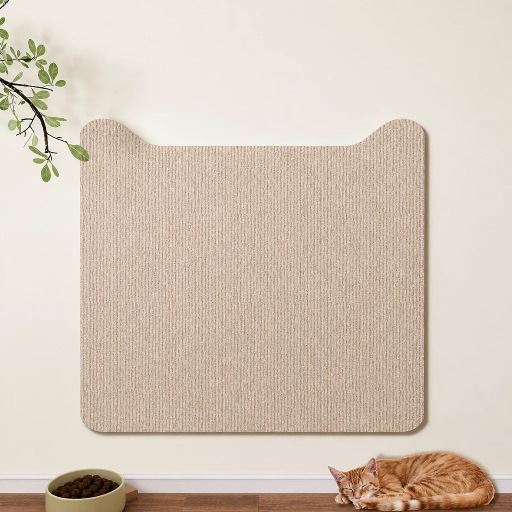 Self-Adhesive Cat Scratching Mat for Doors
