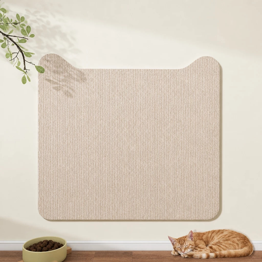Self-Adhesive Cat Scratching Mat for Doors