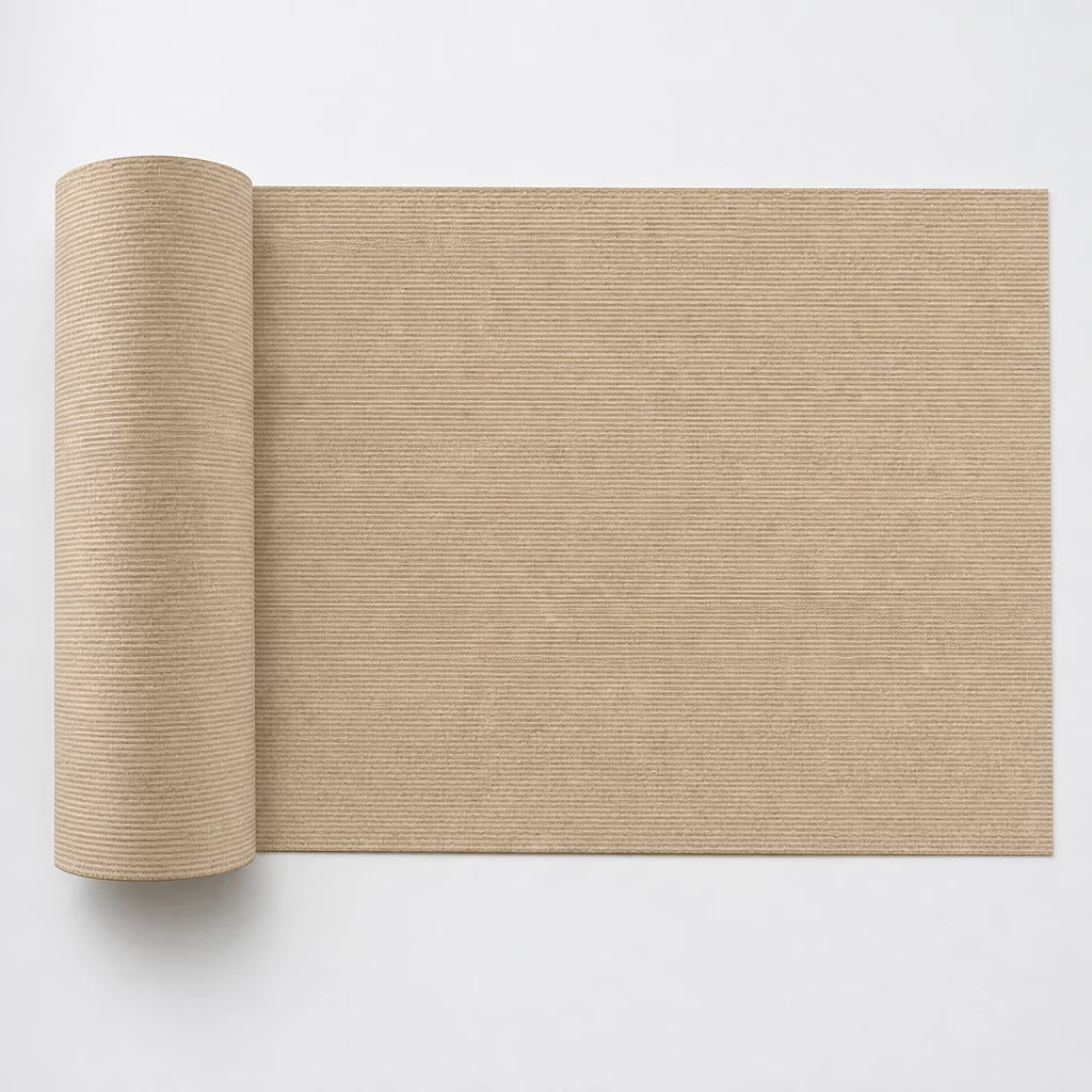 Wall-Mounted Cat Scratching Mat with Hook-and-Loop Attachment