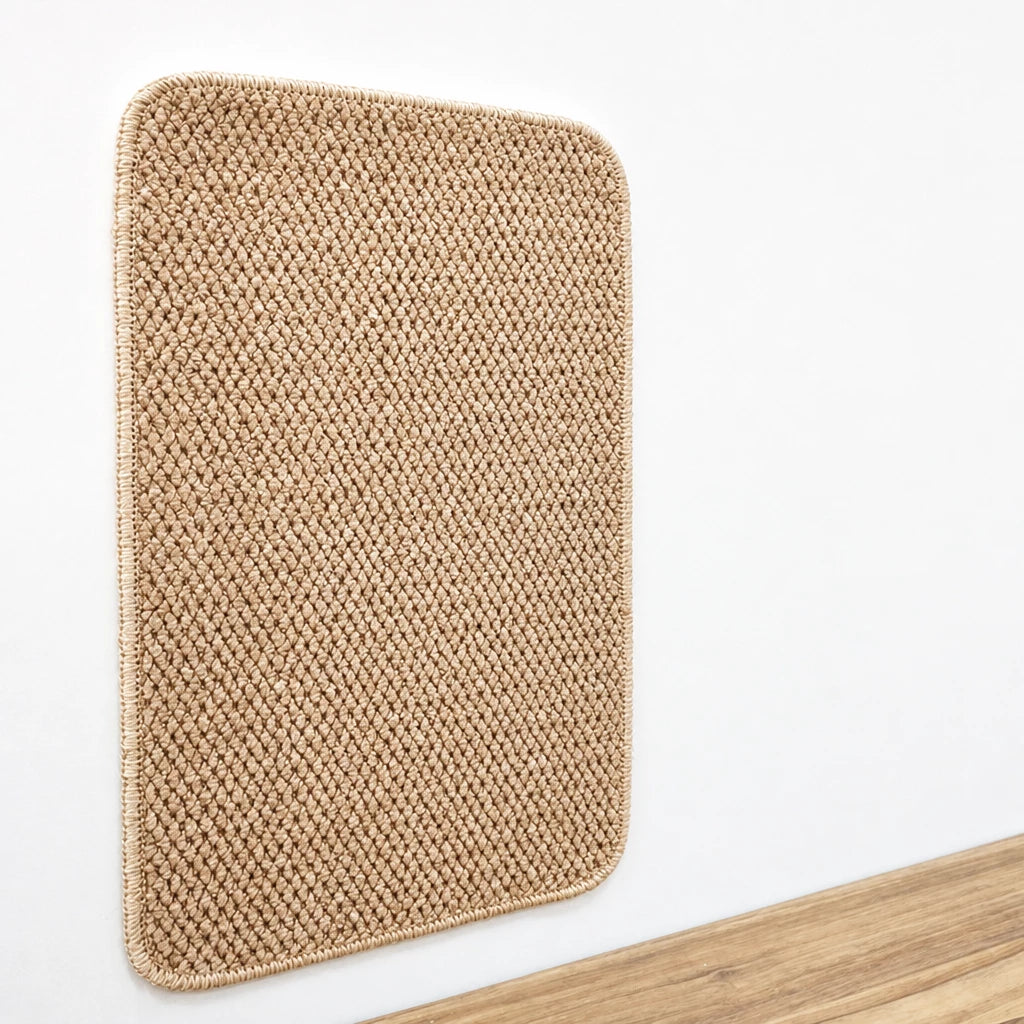 Wall-Mounted Faux Sisal Cat Scratching Mat