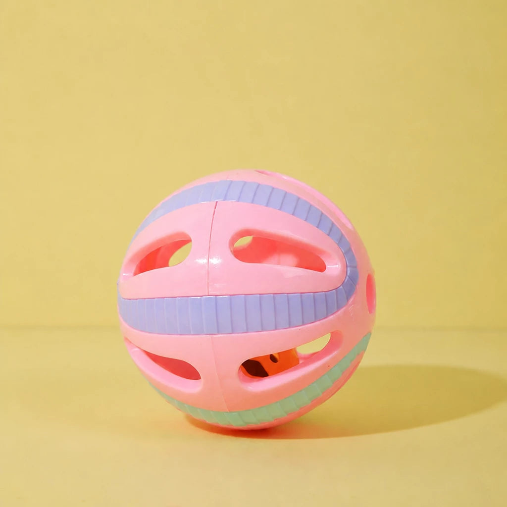 Silicone Cat Bell Ball Toy for Indoor Play