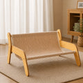 Cat Scratcher Lounge with Cotton-Linen Bed